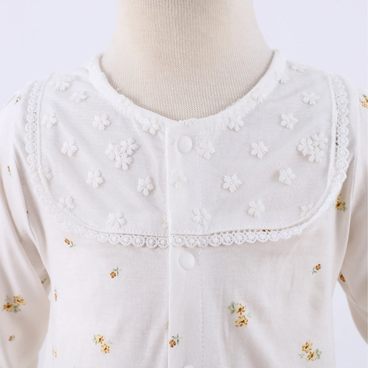 Floral Classic Romper for Baby Girl Image