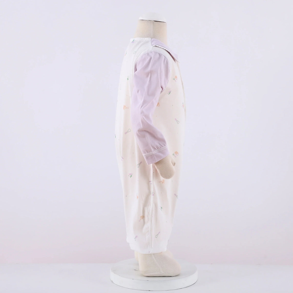 Printed Classic Romper for Baby Girl Image