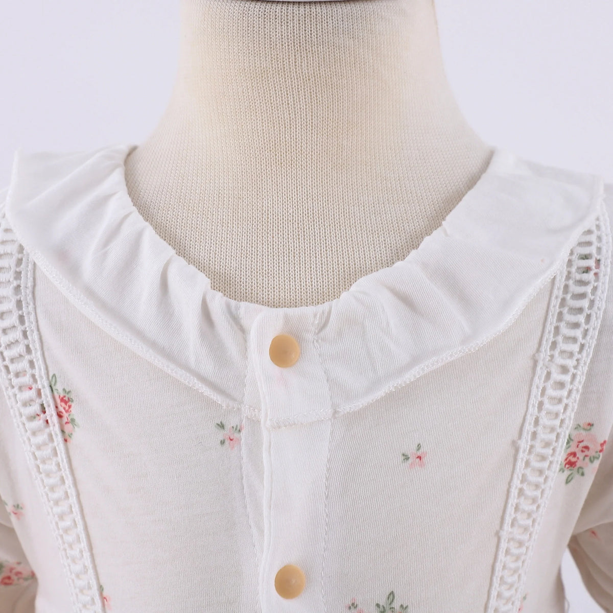 Floral Classic Romper for Baby Girl Image