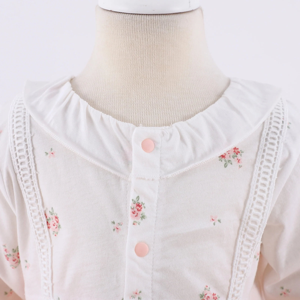 Floral Classic Romper for Baby Girl Image