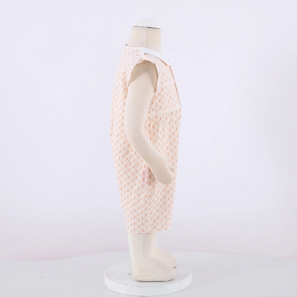 Printed Classic Romper for Baby Girl Image