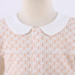 Printed Classic Romper for Baby Girl Image