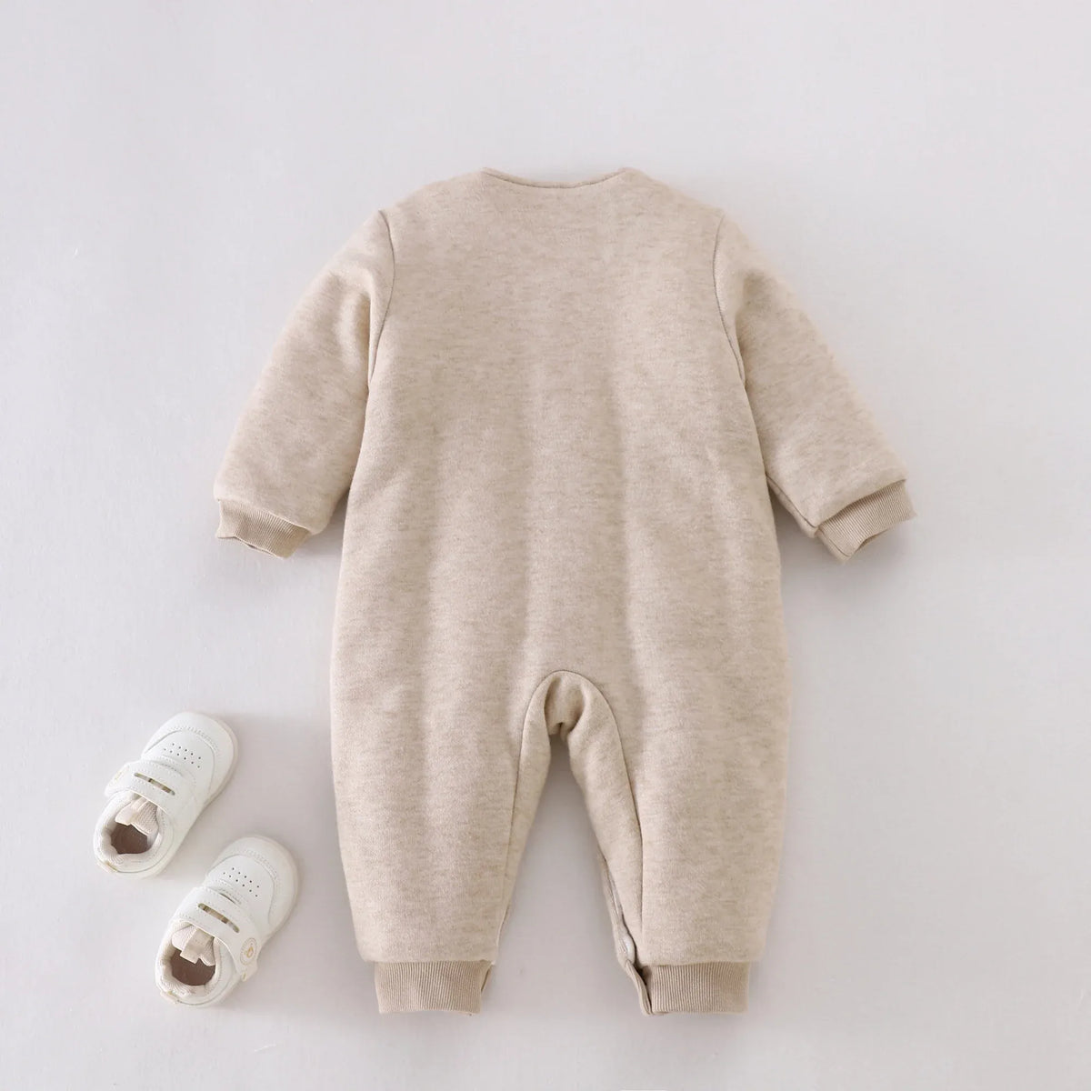 Solid Pajamas Romper for Baby girl Image