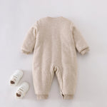 Solid Pajamas Romper for Baby girl Image