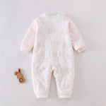 Floral Pajamas Romper for Baby girl Image