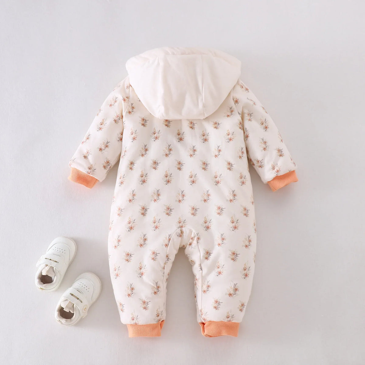 Floral Pajamas Romper for Baby girl Image