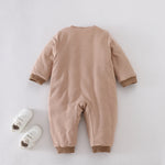 Striped Pajamas Romper for Baby boy Image