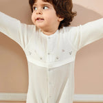 Printed Basic Romper For Baby boy Image