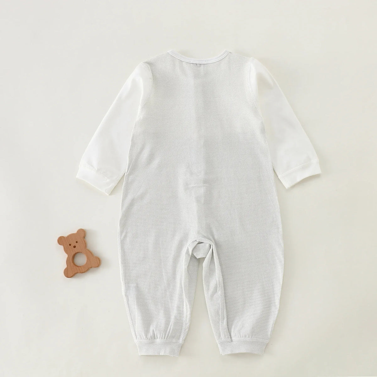 Printed Basic Romper For Baby boy Image