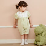 Floral Basic Romper For Baby girl Image