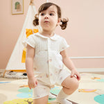 Floral Basic Romper For Baby girl Image