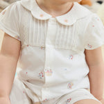 Floral Basic Romper For Baby girl Image
