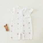 Floral Basic Romper For Baby girl Image