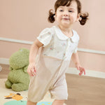 Floral Basic Romper For Baby girl Image