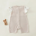 Floral Basic Romper For Baby girl Image