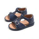 Navy Casual Sandals For Boys Image