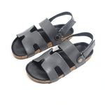 Grey Casual Sandals For Boys Image