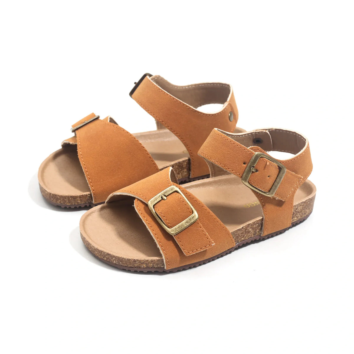 Brown Casual Sandals For Boys Image
