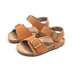 Brown Casual Sandals For Boys Image