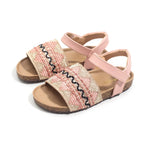Pink Arabic Sandals For Girls Image