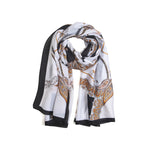 90*180cm Black Scarf for Women Image