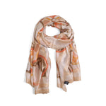 90*180cm Beige Scarf for Women Image