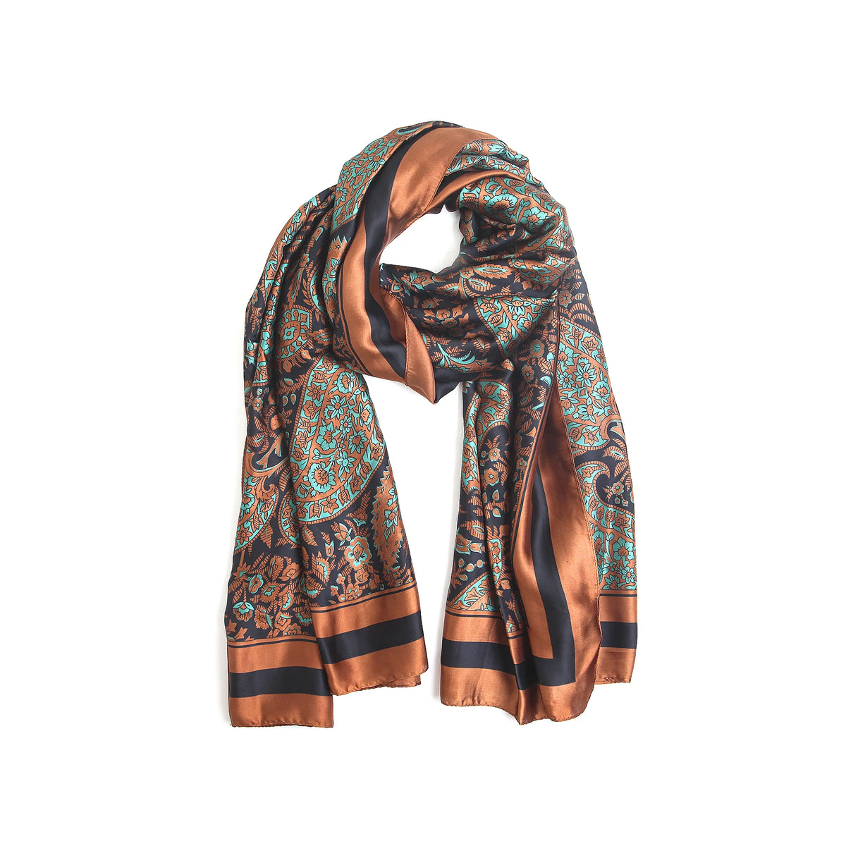 90*180cm Coffee Scarf for Women Image