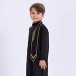Embroidery Casual Scarf for Kids Image
