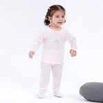 Pink Printed Pajamas Set-2Pc for Baby Image