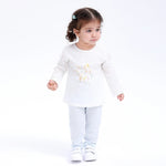 Blue Printed Pajamas Set-2Pc for Baby Image