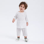 Gray Printed Pajamas Set-2Pc for Baby Image