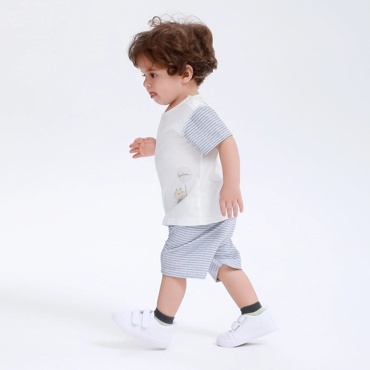 Printed Street Look Set-2Pc for Baby Boy Image