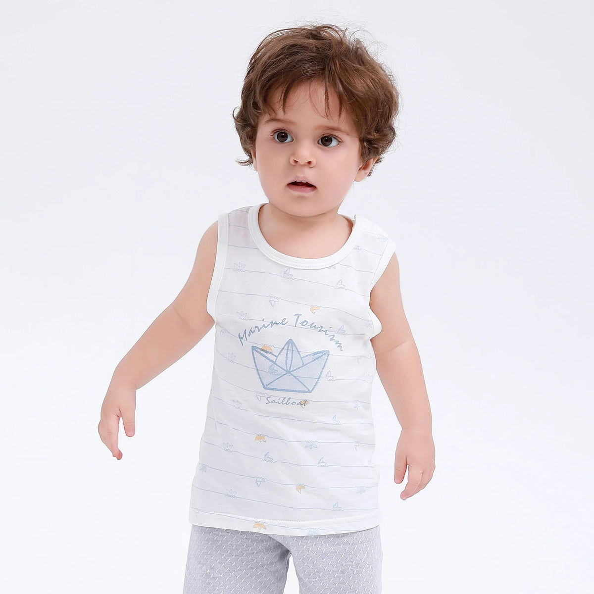 Printed Street Look Set-2Pc for Baby Boy Image
