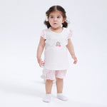 Pink Printed Street Look Set-2Pc for Baby Girl Image