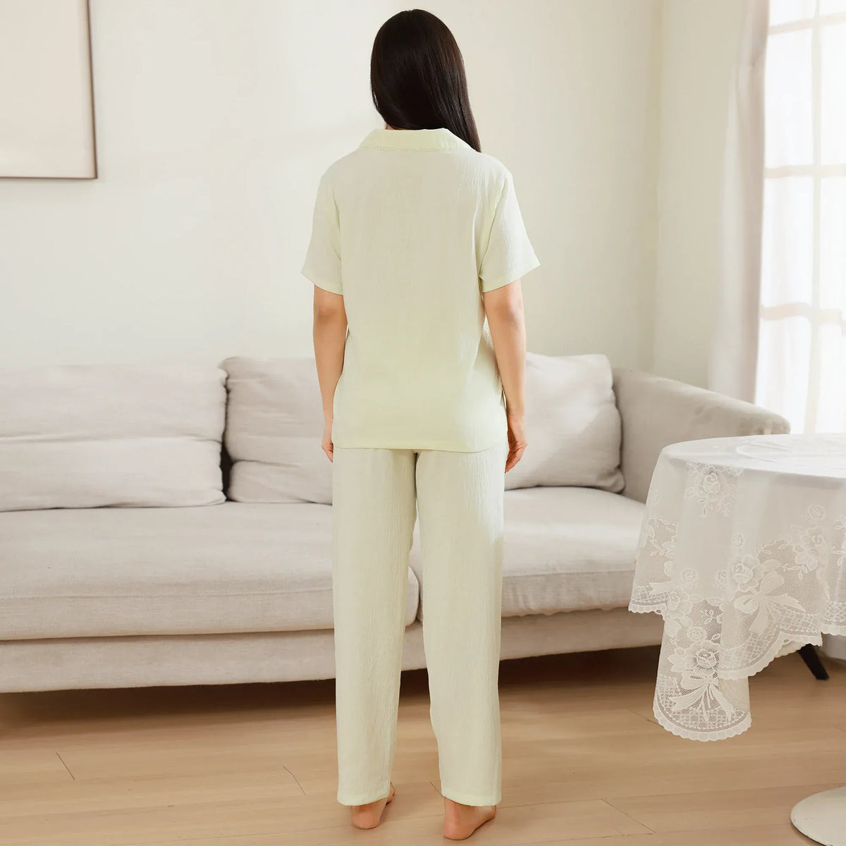 Printed Pajama Set 2Pc for Women Image