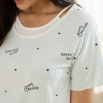 Printed Pajama Set 2Pc for Women Image