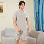 Jacquard Pajama Set 2Pc for Men Image