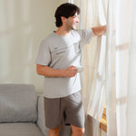 Printed Pajama Set 2Pc for Men Image