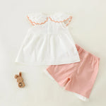 jacquard plain weave Basic Set-2Pc For Baby girl Image