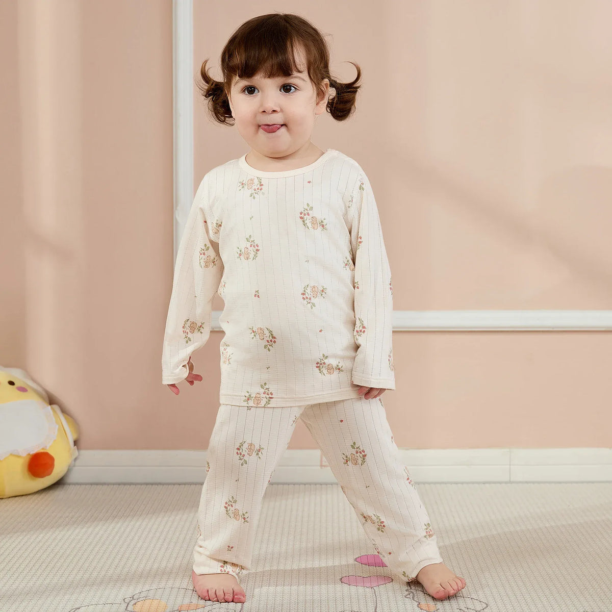 Printed Pajama Set-2Pc For Baby girl Image