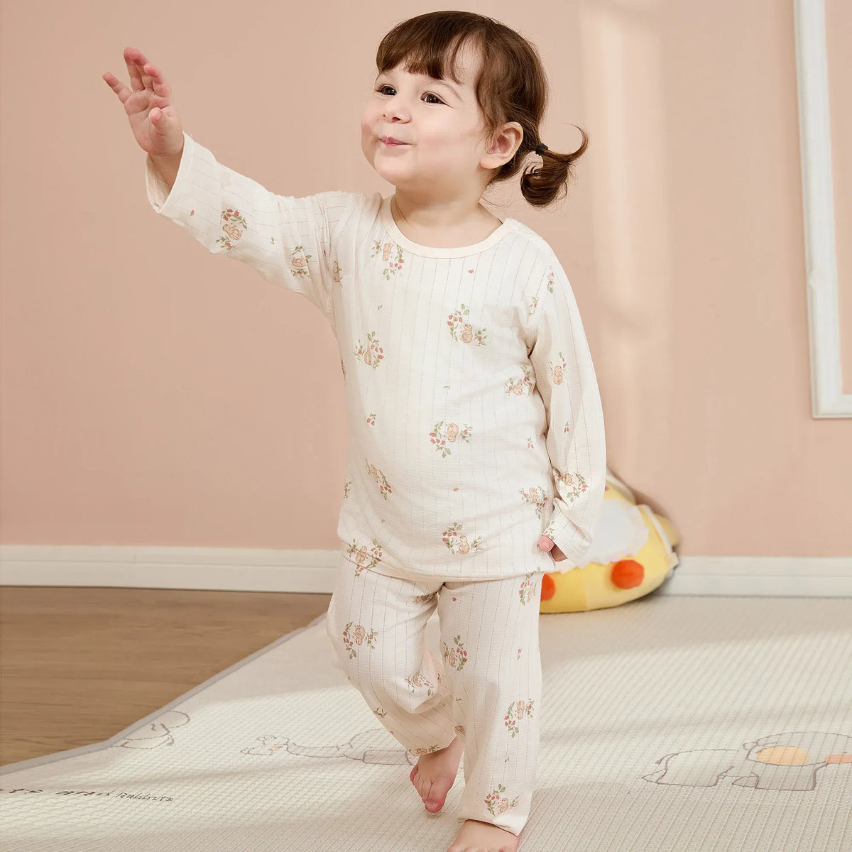 Printed Pajama Set-2Pc For Baby girl Image