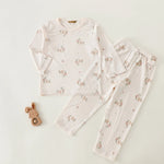Pink Printed Pajama Set-2Pc For Baby girl Image