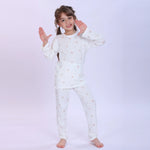 Printed Pajama Set-2Pc For Girls Image