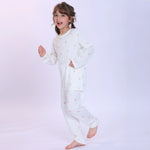 Pink Printed Pajama Set-2Pc For Girls Image
