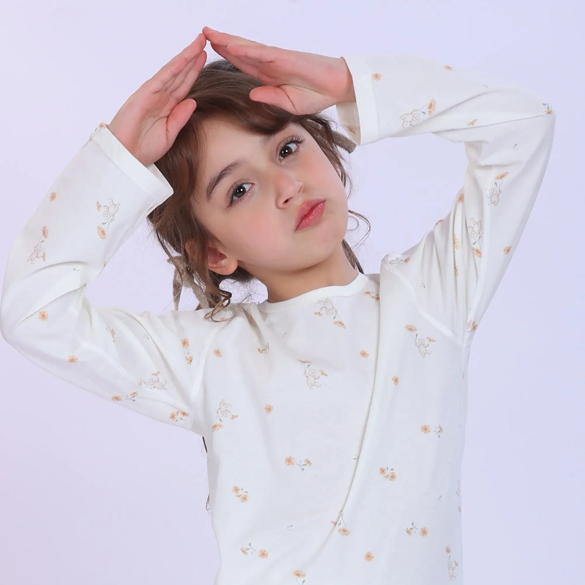 Printed Pajama Set-2Pc For Girls Image