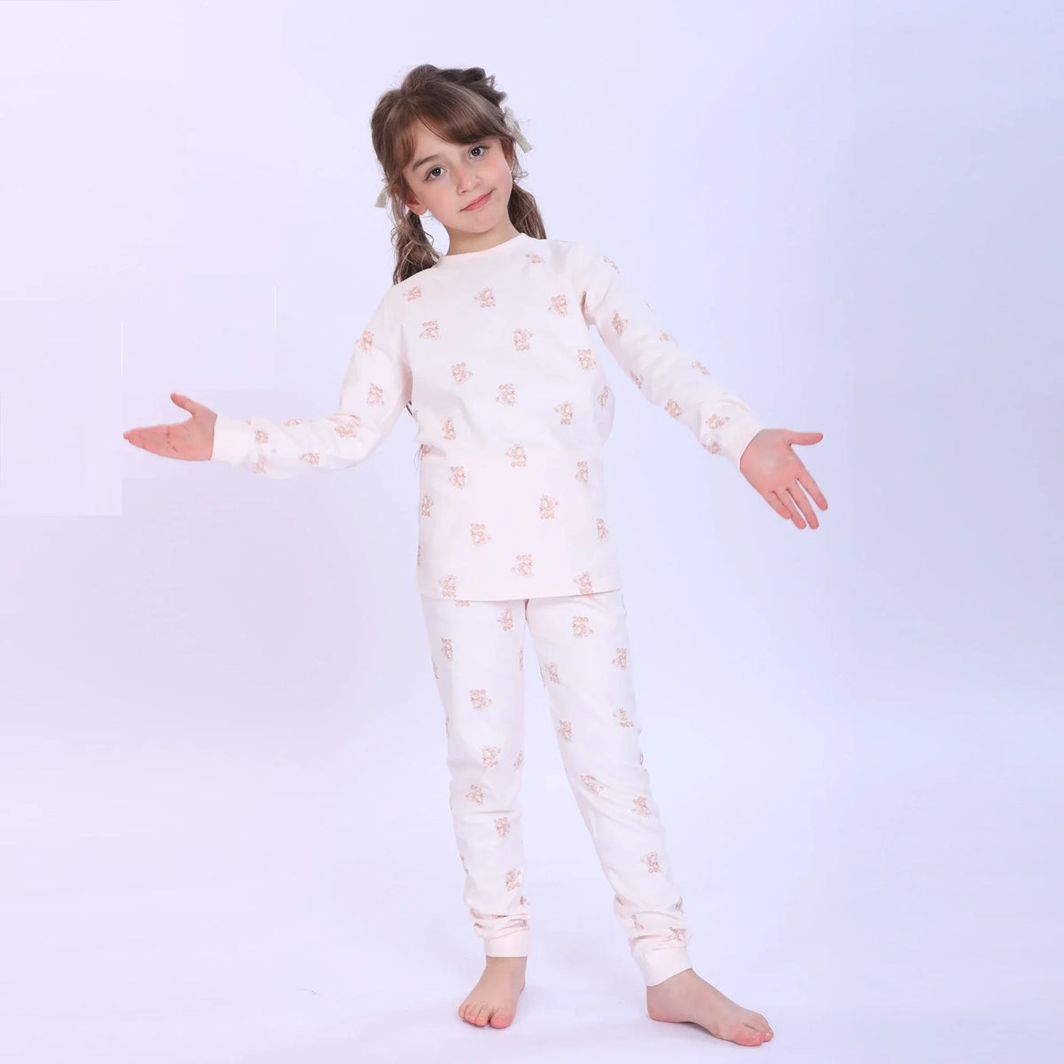 Printed Pajama Set-2Pc For Girls Image