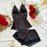 Set-2pc Top and Short Lingerie For Women Image