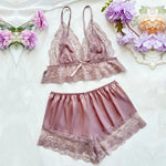Set-2pc Top and Short Lingerie For Women Image