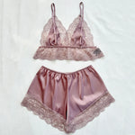 Set-2pc Top and Short Lingerie For Women Image