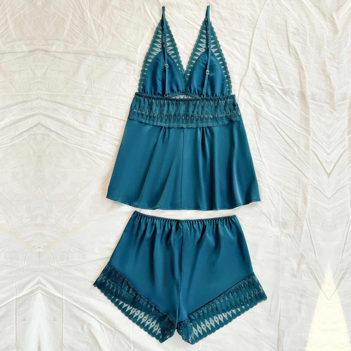 Set-2pc Top and Short Lingerie For Women Image